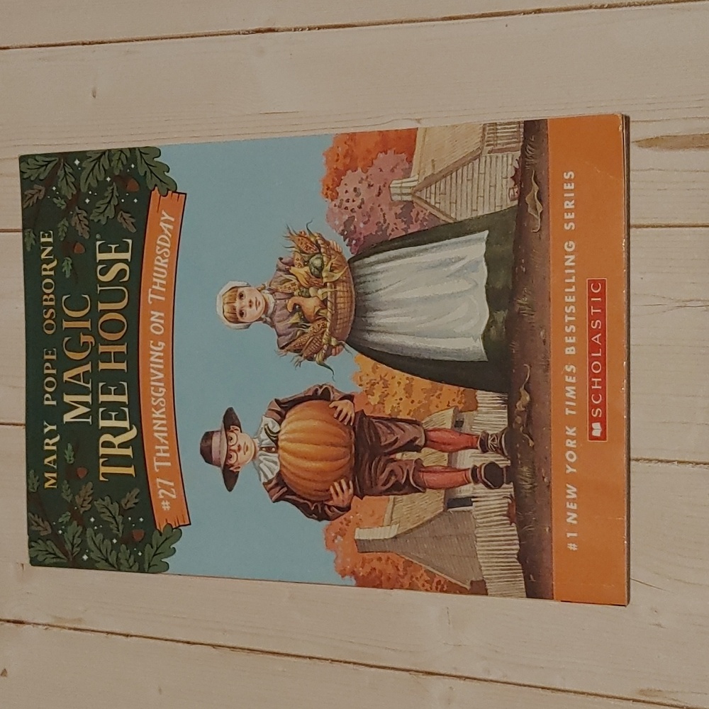 Magic Tree House #27 Thanksgiving On Thursday By Mary Pope Osborne Book